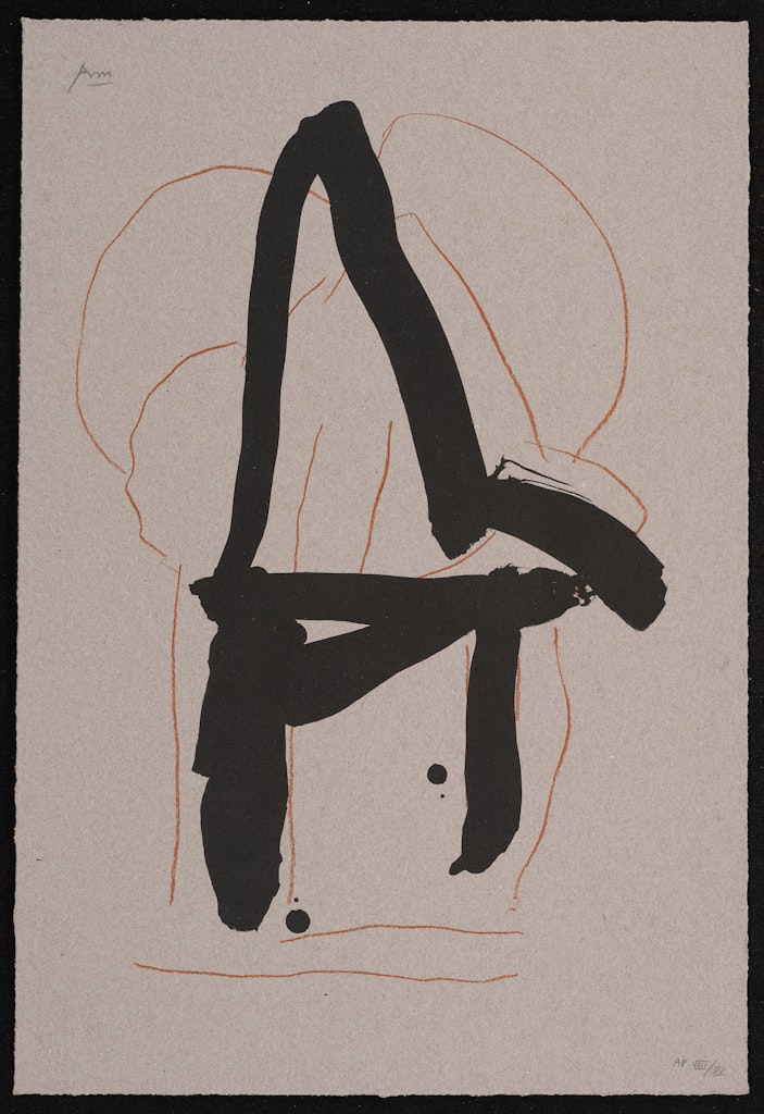 Special Deluxe edition of Robert Motherwell: The Complete Prints 1940–1991 accompanied by Beau Geste Suite: Beau Geste IV