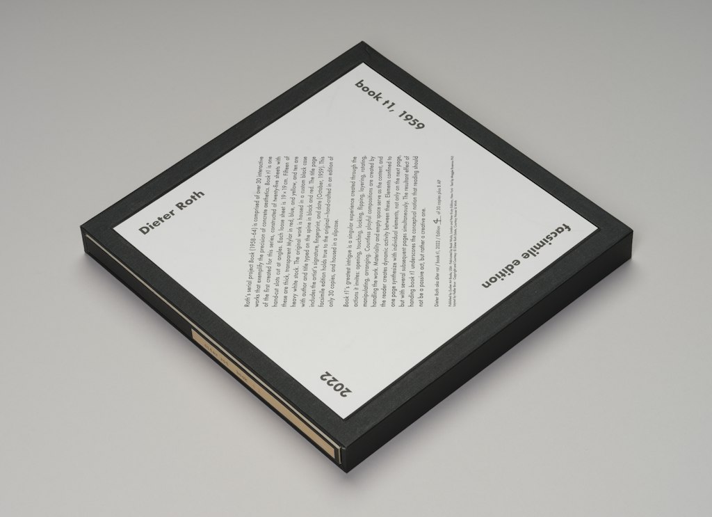 Book t1, 1959 : Facsimile Edition