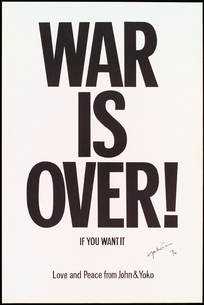 War Is Over!
